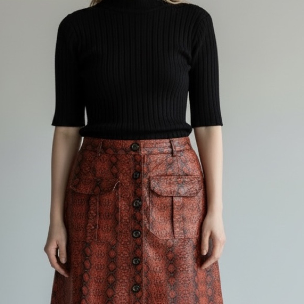 Urban Outfitters Snake Print  Skirt